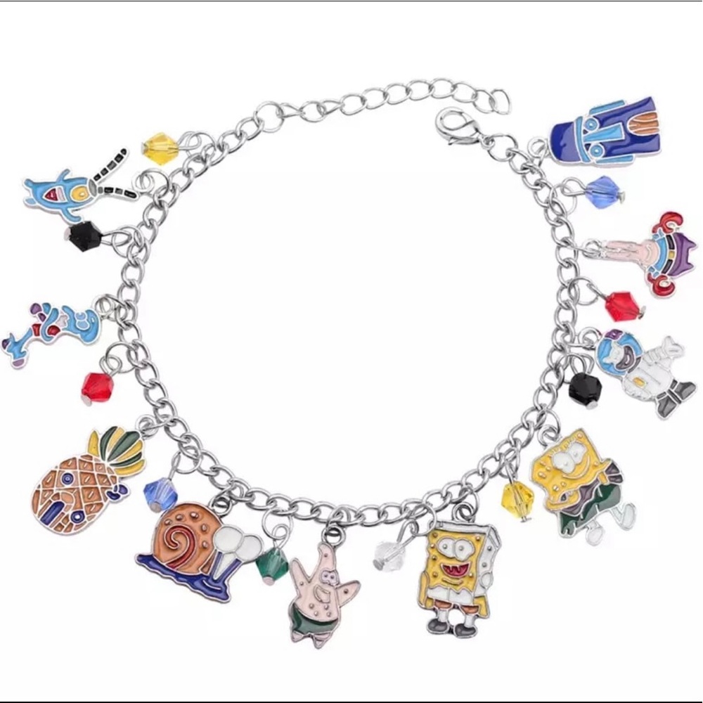 SpongeBob Theme Charm Bracelet
